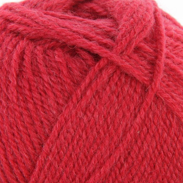 Пряжа "Подмосковная" 50% шерсть, 50% акрил 250м/100гр (0706, гвоздика)