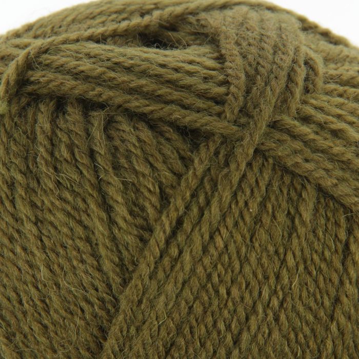 Пряжа "Подмосковная" 50% шерсть, 50% акрил 250м/100гр (1383, морск.водор.)