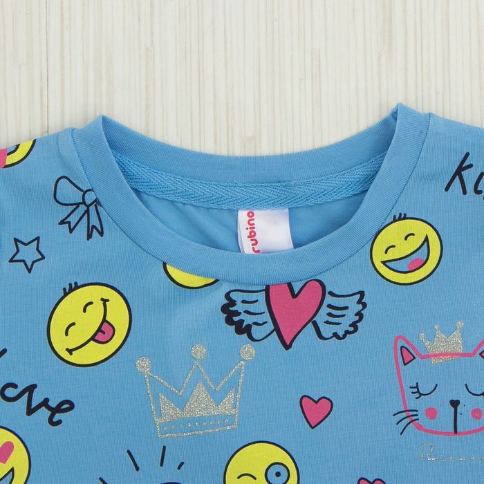 Джемпер для девочки, рост 104 см, цвет голубой