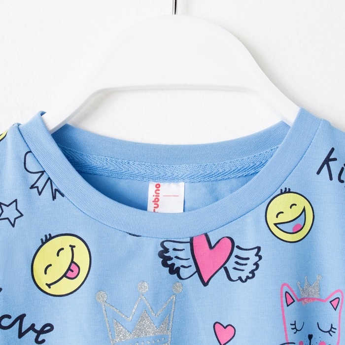 Джемпер для девочки, рост 104 см, цвет голубой