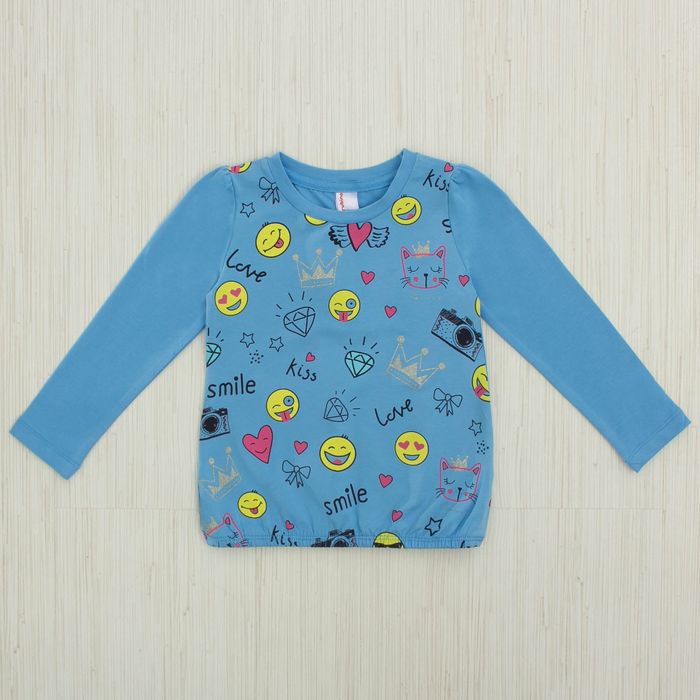 Джемпер для девочки, рост 92 см, цвет голубой