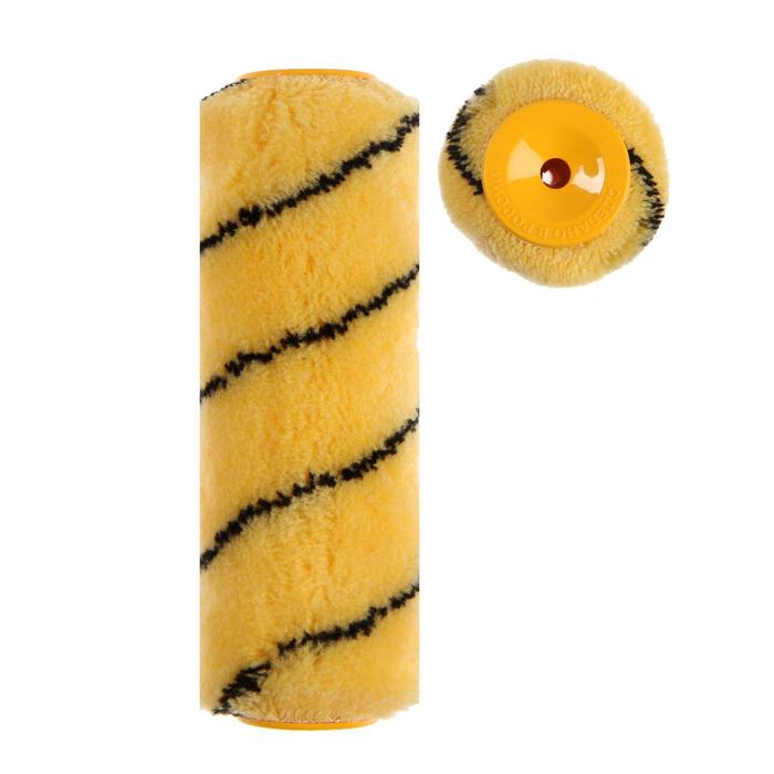 Валик сменный TUNDRA basic, полиакрил, 180 мм, ручка d=6 мм, D=42 мм, ворс 11 мм