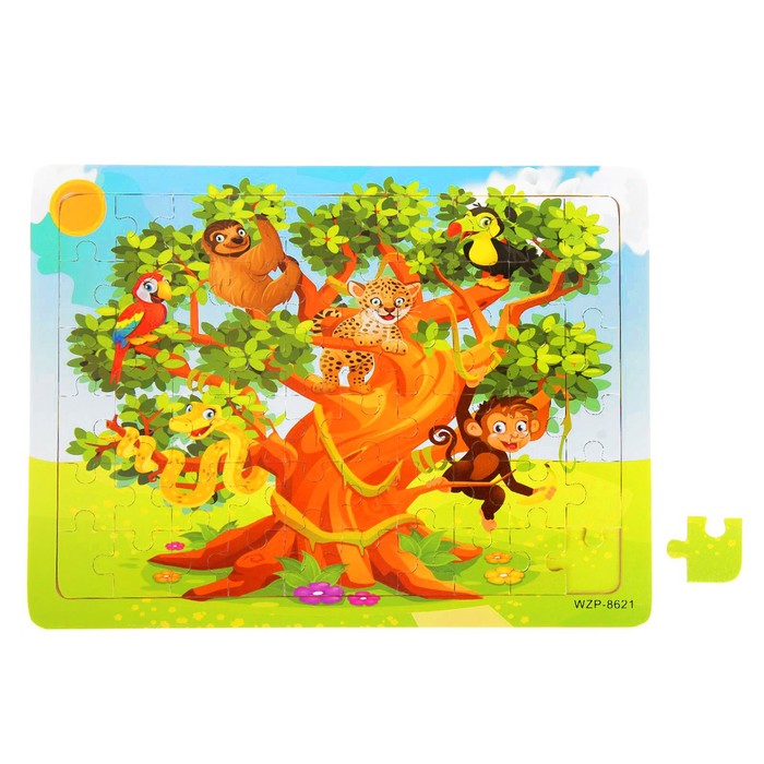 Пазл "Чудо дерево", 60 элементов