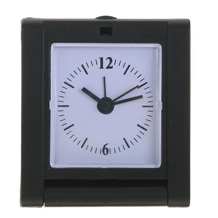 Будильник с крышкой-ножкой, 7,5х1,5х8,5см