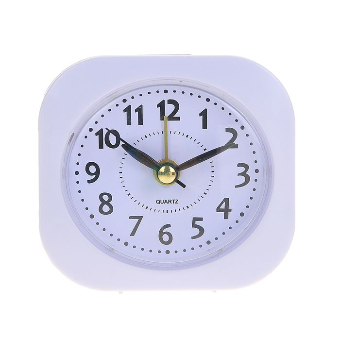 Будильник d=6,с закругленными краями, микс 8х3х7см