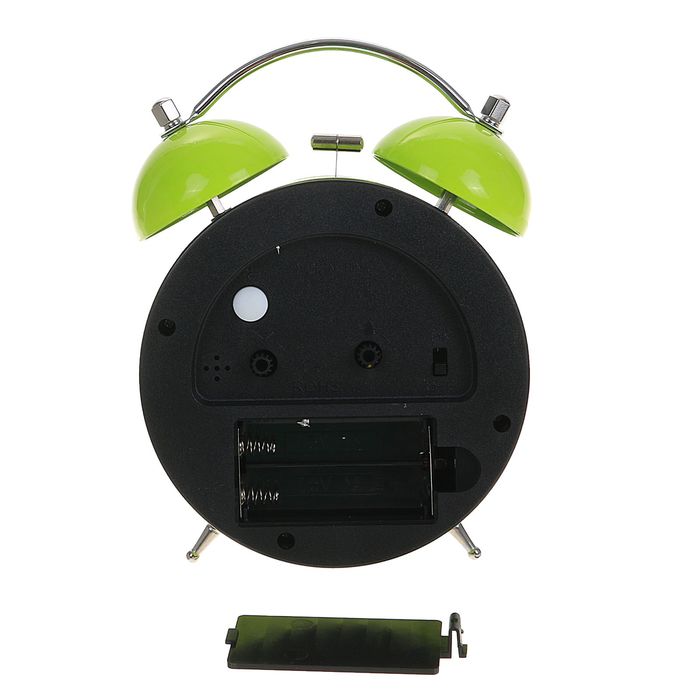 Будильник d=11,5см, плавный ход, на циферблате Совушки микс