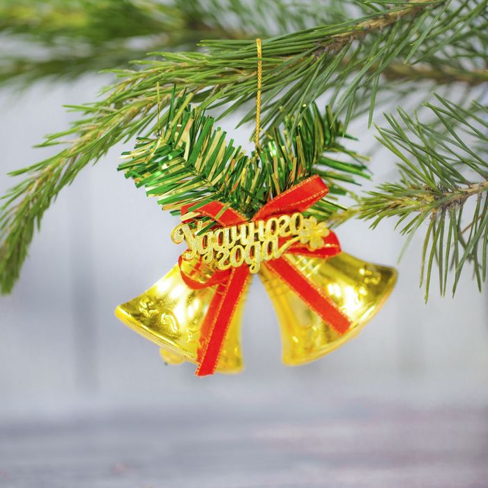 Подвеска-колокольчик "Удачного года"