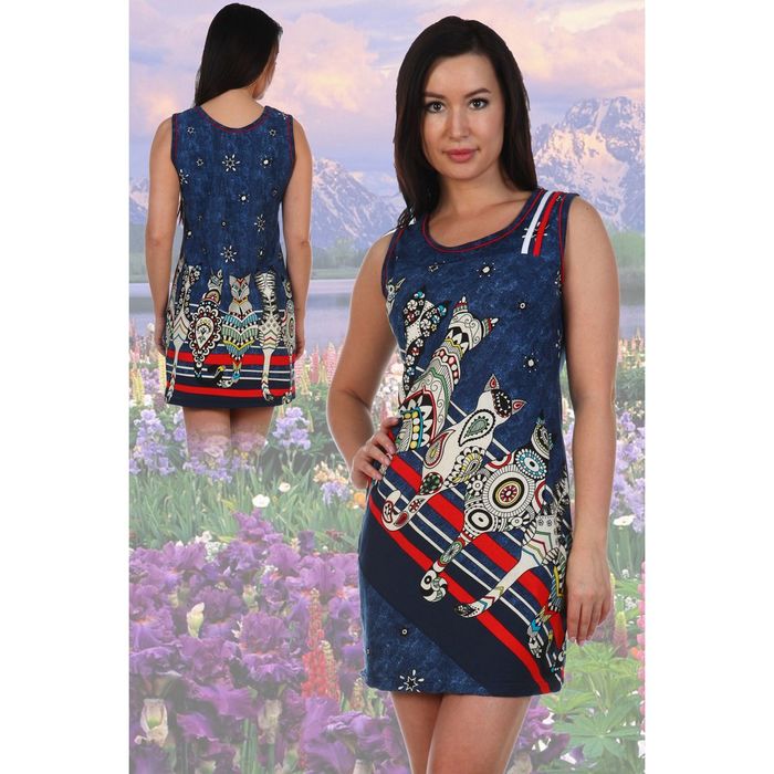 Туника женская 1172 цвет МИКС, р-р 46