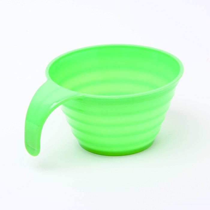 Набор детских мисок, 250 мл, 4 шт., с ручкой, цвета МИКС
