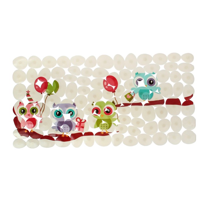 SPA-коврик для ванны "Совы с шариками"