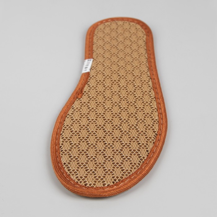 Стельки антибактериальные, дышащие, ароматизированные, окантовка, пара, 42 р-р