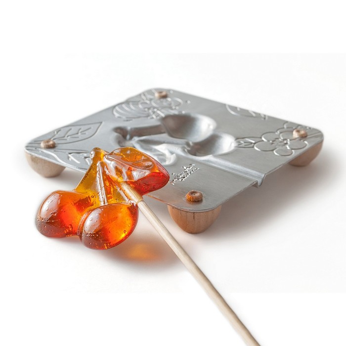 Набор для приготовления леденцов и мармелада "Вишня", цвет МИКС