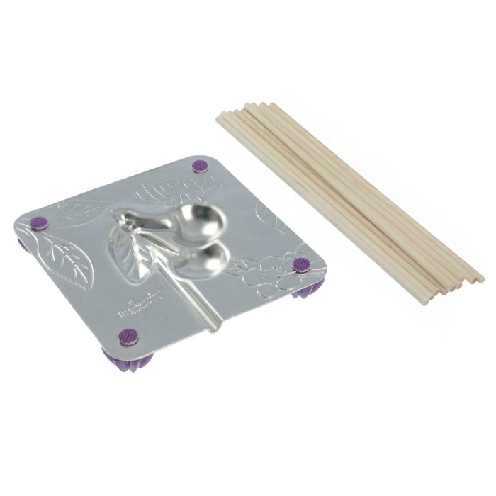 Набор для приготовления леденцов и мармелада "Вишня", цвет МИКС