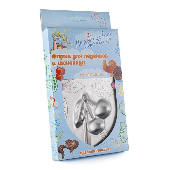 Набор для приготовления леденцов и мармелада "Вишня", цвет МИКС