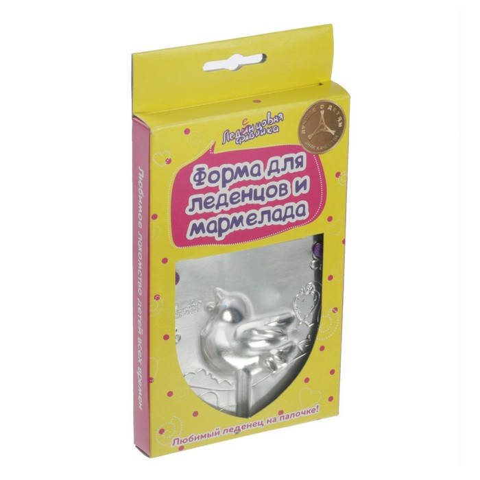 Набор "Птичка" для приготовления леденцов и мармелада, цвет МИКС