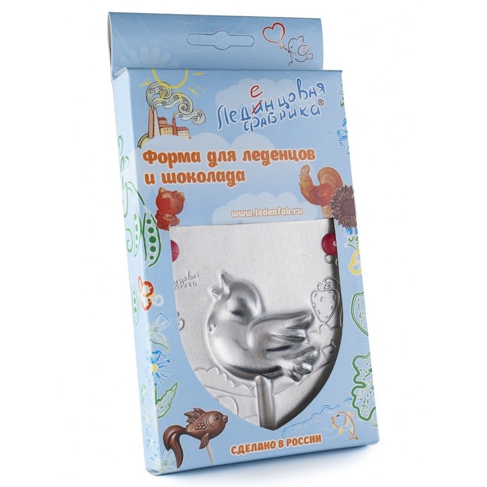 Набор "Птичка" для приготовления леденцов и мармелада, цвет МИКС