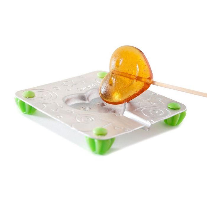 Набор для приготовления леденцов и мармелада "Сердечко", цвет МИКС