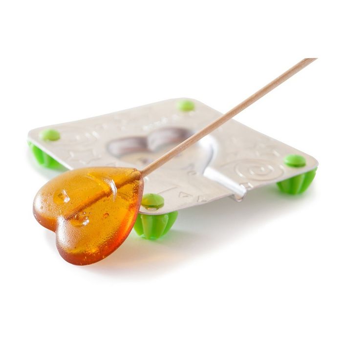 Набор для приготовления леденцов и мармелада "Сердечко", цвет МИКС