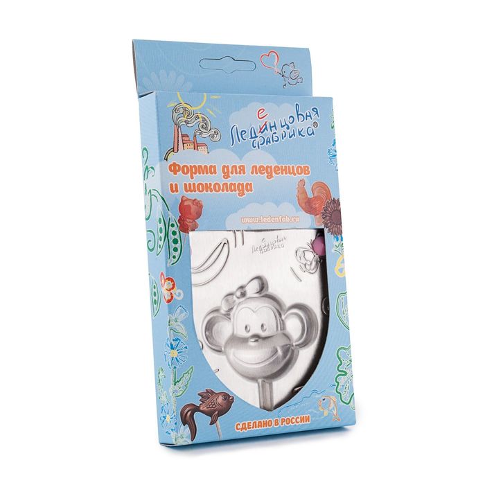 Набор "Обезьянка" для приготовления леденцов и мармелада, цвет МИКС