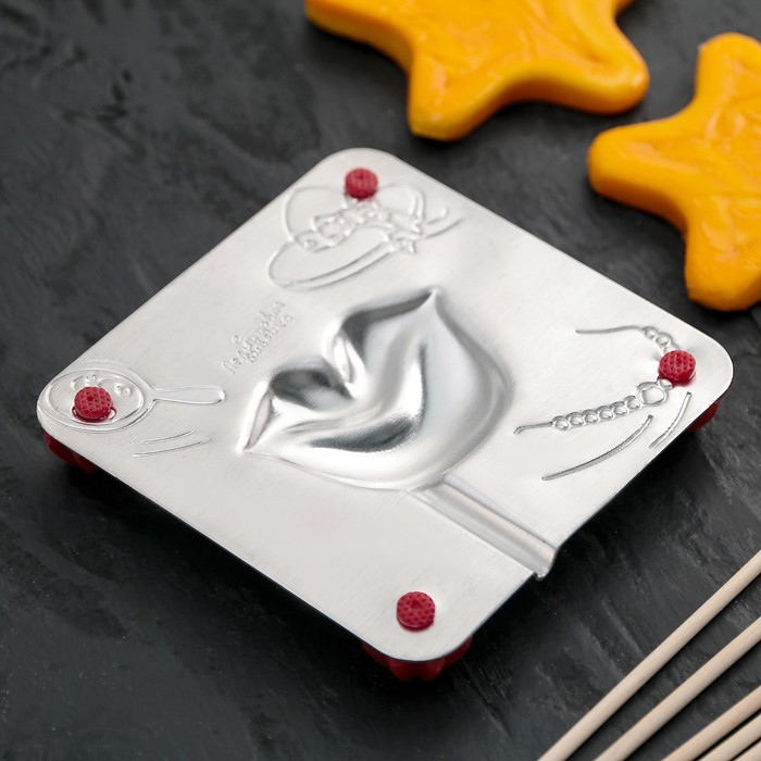 Набор для приготовления леденцов и мармелада "Губы", цвет МИКС