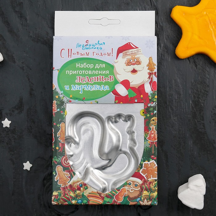Набор для приготовления леденцов и мармелада "Петух большой", цвет МИКС