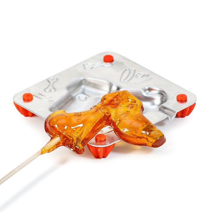 Набор для приготовления леденцов и мармелада "Собачка", цвет МИКС