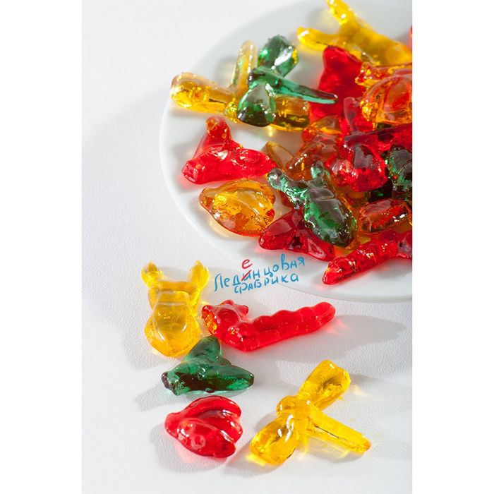 Форма для приготовления монпансье и мармелада "Насекомые", цвет МИКС