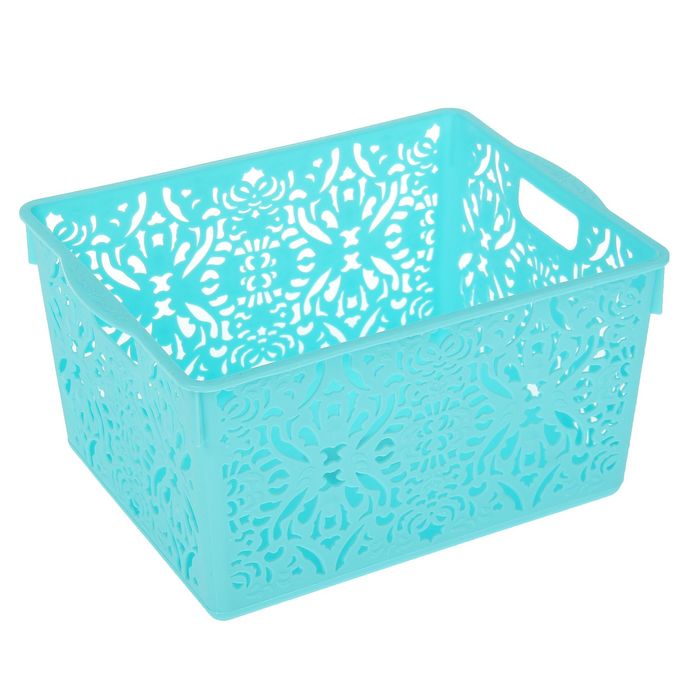 Корзина для хранения "Узор", цвет МИКС