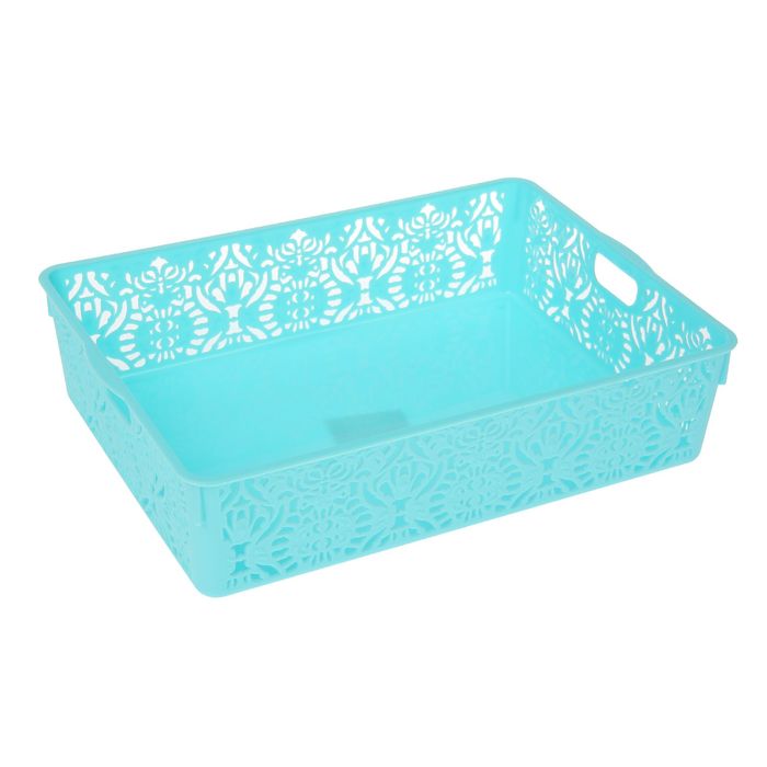 Корзина для хранения "Узор", цвет МИКС