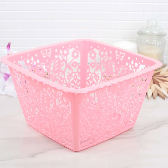 Корзина для хранения "Бабочки", цвет МИКС