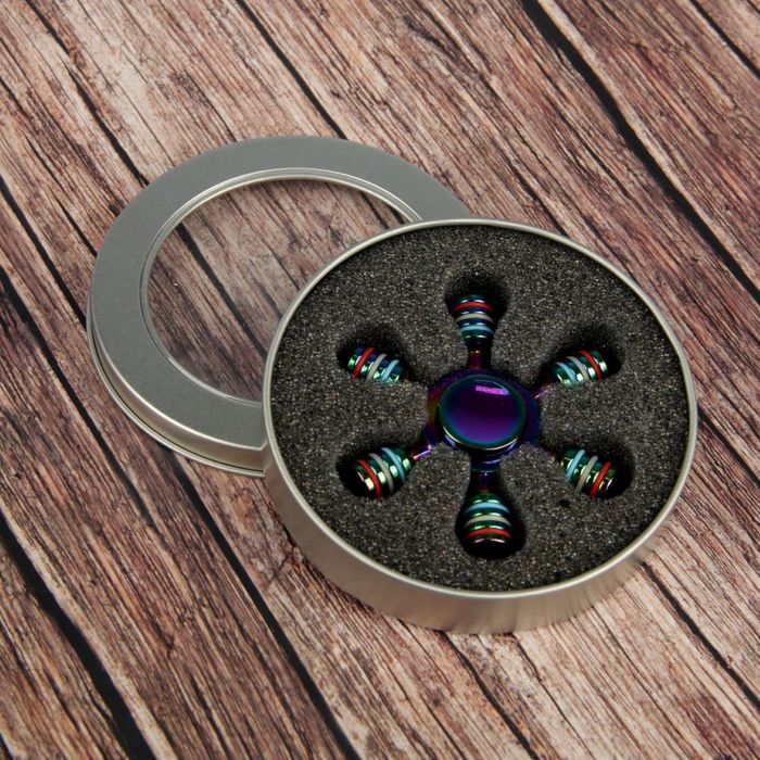 Спиннер-вертушка "Pharaon", голограф микс