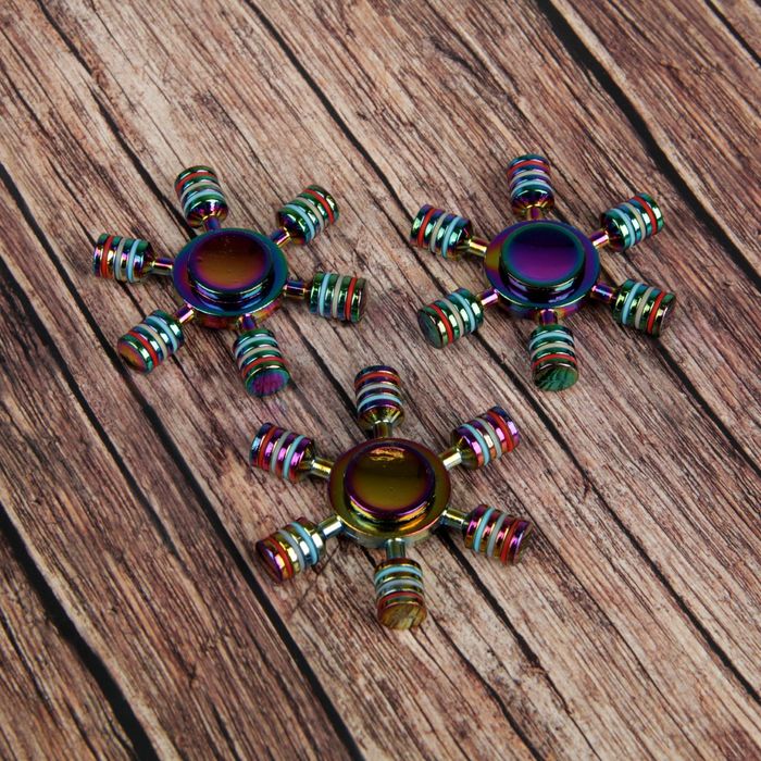 Спиннер-вертушка "Pharaon", голограф микс