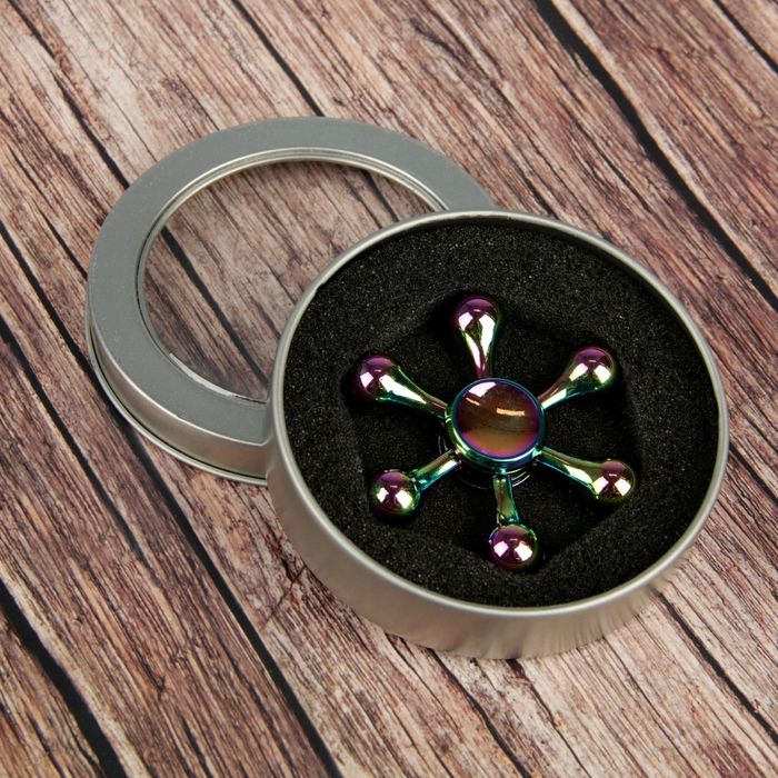 Спиннер-вертушка "Uranus", голограф микс 2603