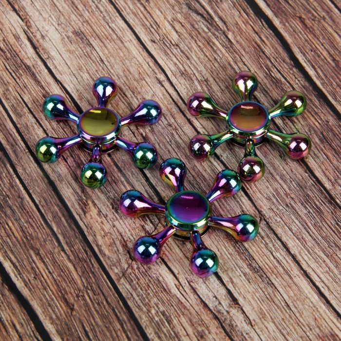 Спиннер-вертушка "Uranus", голограф микс 2603