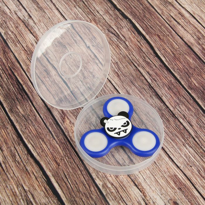 Спиннер-вертушка "Happy", светящийся, микс