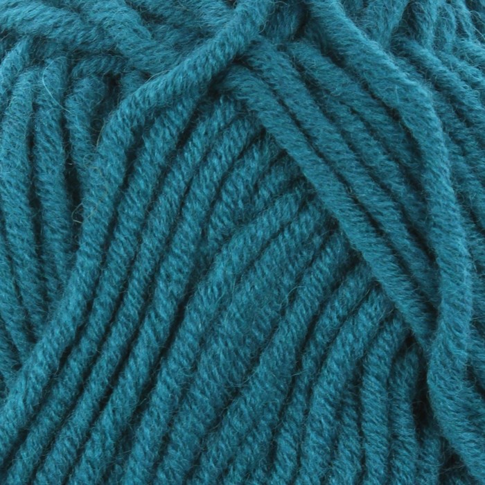 Пряжа "Зимняя премьера" 50%меринос.шерсть, 50% акрил объёмный 150м/100гр (14-Морская волна) 25157