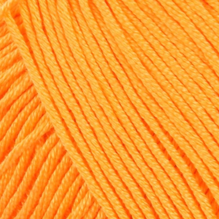 Пряжа "Летняя" 100%мерсеризованный хлопок 330м/100гр (186-Манго)