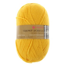 

Пряжа "Секрет успеха" 100% шерсть 250м/100гр (12-Желток)