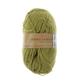

Пряжа "Секрет успеха" 100% шерсть 250м/100гр (342-Св.горох)