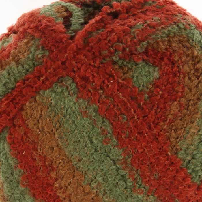 Пряжа букле "Супер фантазийная" 50% шерсть, 48% акрил, 2% полиамид 830м/360гр (740 М)