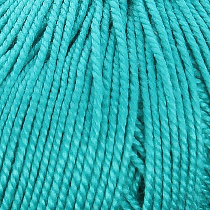 Пряжа "Ажурная" 100% мерсеризованный хлопок 280м/50гр (511-Зелёнка)