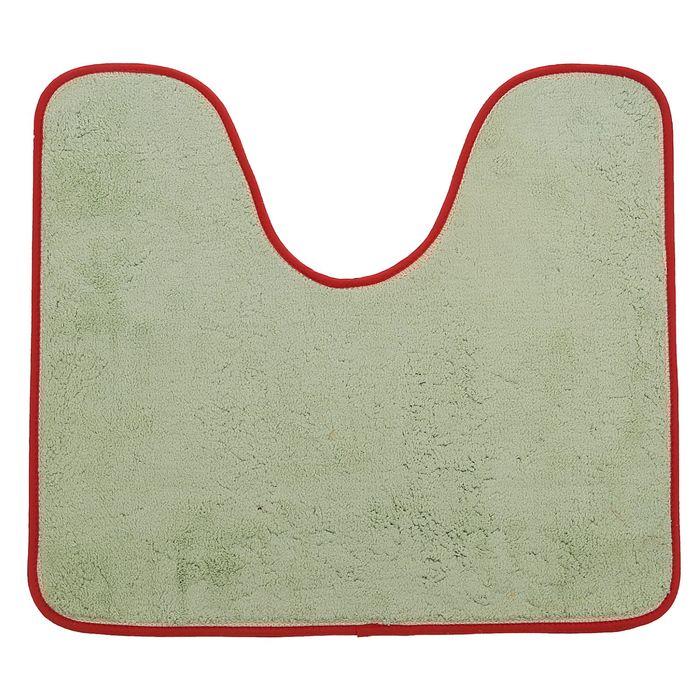 Коврик для ванной и туалета, цвет фисташковый