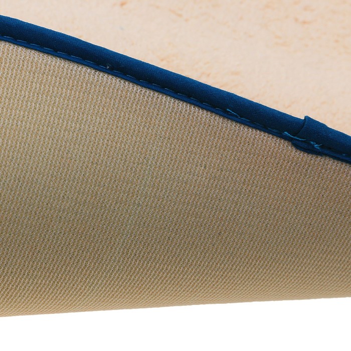 Коврик для ванной и туалета, цвет бежевый