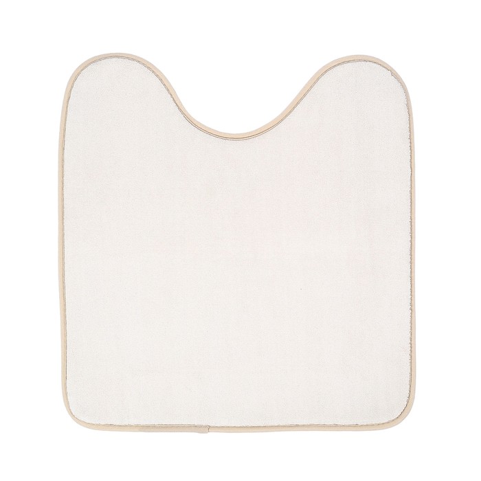 Коврик для ванной и туалета, цвет бежевый