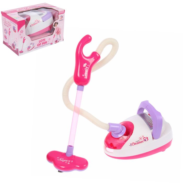 Бытовая техника пылесос «Розовая мечта-1», световые и звуковые эффекты