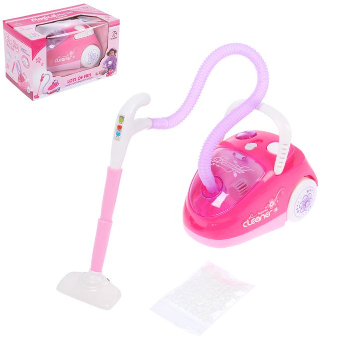 Бытовая техника пылесос «Розовая мечта-3», световые и звуковые эффекты