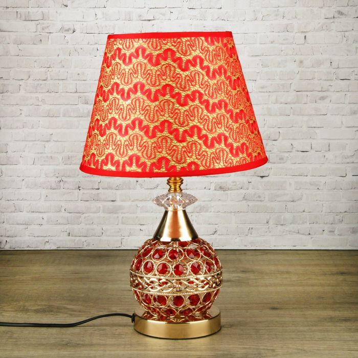 Лампа настольная "Страсть" Е27 220В низ с подсветкой, диоды 40х25х25 см