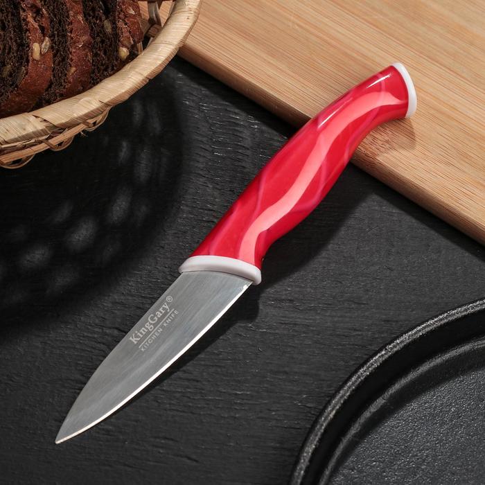 Нож "Титан" лезвие 8,5 см, цвета МИКС