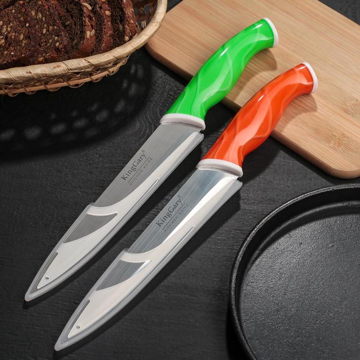 Нож "Титан" лезвие 19 см, цвета МИКС