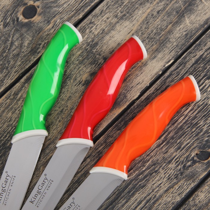 Нож "Титан" лезвие 19 см, цвета МИКС